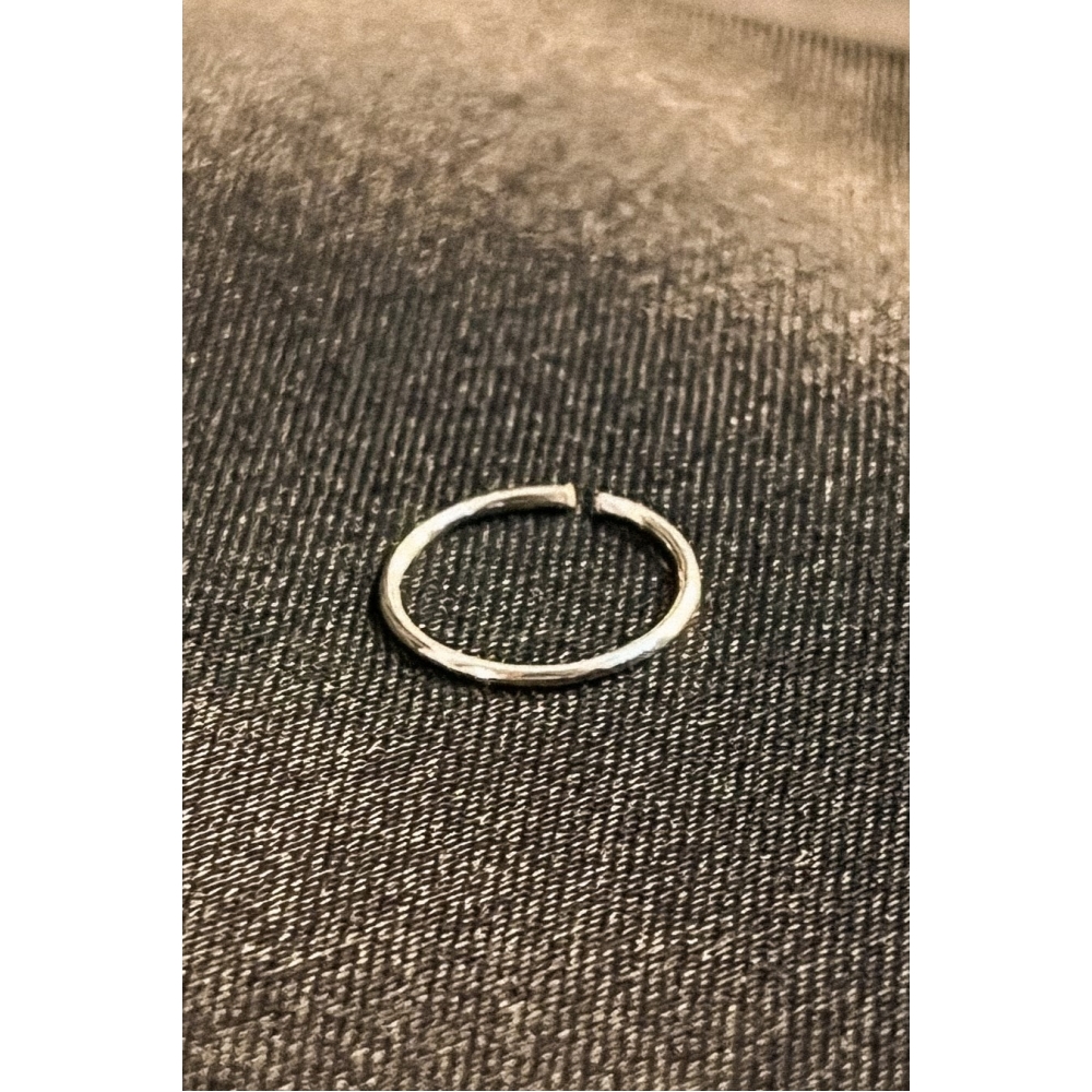 Piercing Círculo Liso em Prata 925 - Dourado