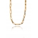 Pulseira Corrente Cartier 1.6 Diamantada Banhado em Ouro 18k MASCULINA - Dourado