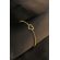 Pulseira Com Pingente De Coração Em Zircônias Coloridas Banhado em Ouro 18k - Dourado