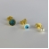 Trio de Olho Grego Banhado em Ouro 18k - Dourado