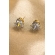 Brinco Zircônias de Coração Grande Banhado em Ouro 18k - Dourado