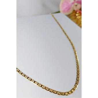 Colar Corrente Fino Banhado em Ouro 18k MASCULINO