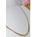 Colar Corrente Fino Banhado em Ouro 18k MASCULINO - Dourado