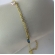 Tornozeleira Com Zircônia Coloridas Banhado em Ouro 18k - Dourado
