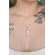 Colar com Pingente de Cruz e Face de Jesus Banhado em Ouro 18k - Dourado