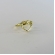 Piercing Fake com Coração Banhado em Ouro 18k - Dourado