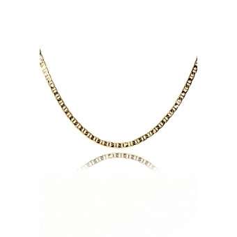 Colar Corrente Fino Banhado em Ouro 18k MASCULINO