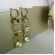 Brinco Grande de Círculos Interligados Banhado em Ouro 18k - Dourado