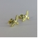 Brinco Pequeno de Espirito Santo Banhado em Ouro 18k - Dourado