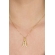 Colar Nossa Senhora Com Zircônias Brancas Banhado em Ouro 18k - Dourado