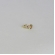Piercing Fake Com Coração de Zircônias Coloridas Banhado em Ouro 18k - Dourado