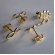 Duo Arvore Da Vida E Infinito Banhado em Ouro 18k - Dourado