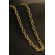 Choker Corrente Com Elos Ovalados Banhado em Ouro 18k - Dourado