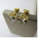 Brinco Zircônias de Coração Grande Banhado em Ouro 18k - Dourado