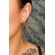 Brinco Argola Oval Banhado em Ouro 18k - Dourado