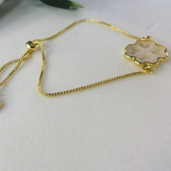 PULS. AJUSTAVEL COM TREVO - Dourado