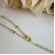 Colar Corrente com Bolinhas Banhado em Ouro 18k - Dourado