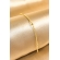 Pulseira Corrente Lisa com Bolinhas Banhado em Ouro 18k - Dourado