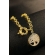 Pulseira Dourada com Pingente Árvore da Vida Banhado em Ouro 18k - Dourado