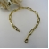 Pulseira Corrente Cartier 1.6 Diamantada Banhado em Ouro 18k MASCULINA - Dourado