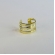 Piercing Três Fios Banhado em Ouro 18k - Dourado