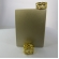 Brinco Argola Trabalhada Vazada com 4 Zircônias Banhado em Ouro 18k - Dourado