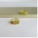 Brinco Argolinha Com Micro Zircônias Coloridas Banhado em Ouro 18k - Dourado