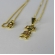 Colar Pingente Menina com Zircônia Colorida Banhado em Ouro 18k - Dourado