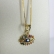 Colar Pingente Olho Grego com Zircônia Multicolor Banhado em Ouro 18k - Dourado