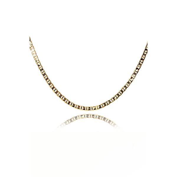 Colar Corrente Fino Banhado em Ouro 18k MASCULINO - Dourado