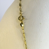 Colar Cumprido com Mini Elos Banhado em Ouro 18k - Dourado