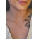 Colar com Pingente Pequeno de Chave Banhado em Ouro 18k - Dourado
