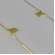 Escapulário Nossa Senhora Aparecida Com Zircônia Banhado em Ouro 18k - Dourado