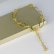 Pulseira Com Elos Ovais Intercalados Com Elos de Corações Banhado em Ouro 18k - Dourado
