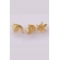 Trio de Brincos Marinhos Banhado em Ouro 18k - Dourado