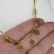 Colar com Corrente com Mini Flores Banhado em Ouro 18k - Dourado