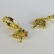 Brinco Argolinha De Árvore da Vida Banhado em Ouro 18k - Dourado