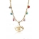 Pulseira Olho Grego Com Zircônias Coloridas Banhado em Ouro 18k - Dourado