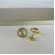 Brinco Mini Zircônias de Nossa Senhora Banhado em Ouro 18k - Dourado