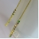Brinco Fio de Corrente de Zircônias Coloridas Sortidas Banhado em Ouro 18k - Dourado