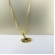 Colar Pingente Olho Grego com Zircônia Multicolor Banhado em Ouro 18k - Dourado