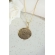 Colar Medalha Pai Nosso Banhado em Ouro 18k - Dourado