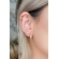 Piercing Mini Coração Banhado em Ouro 18k - Dourado