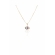 Colar Pingente Olho Grego com Zircônia Multicolor Banhado em Ouro 18k - Dourado
