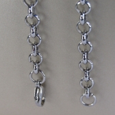 Pulseira Elo Português feita em Aço Inoxidável MASCULINA - Prateado