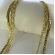 Colar Duplo com Correntes Grossas Banhado em Ouro 18k - Dourado
