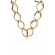 Pulseira Elo Losango Com Fecho Boia Banhado em Ouro 18k - Dourado