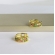 Brinco Argolinha Com Micro Zircônias Coloridas Banhado em Ouro 18k - Dourado