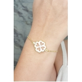 PULS. AJUSTAVEL COM TREVO - Dourado