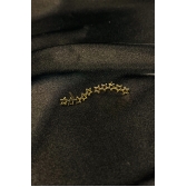 Brinco Ear Cuff Estrelas Pequenas Banhado em Ouro 18k - Dourado